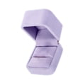 thumbnail image 2 of Jewelry Earring Ring Display Solid Color Flannelette Storage Organizer box Necklace Gift Boxes Square Case, 2 of 9