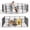 Black, variant on Pvpy Yvrd Portable Dog Playpen for Outdoor,32" High 16 Panels Dog Fence with Gate,Pet Fence for Large/Small Dogs,Dog Fence for RV Camping,Yard,Black Silver