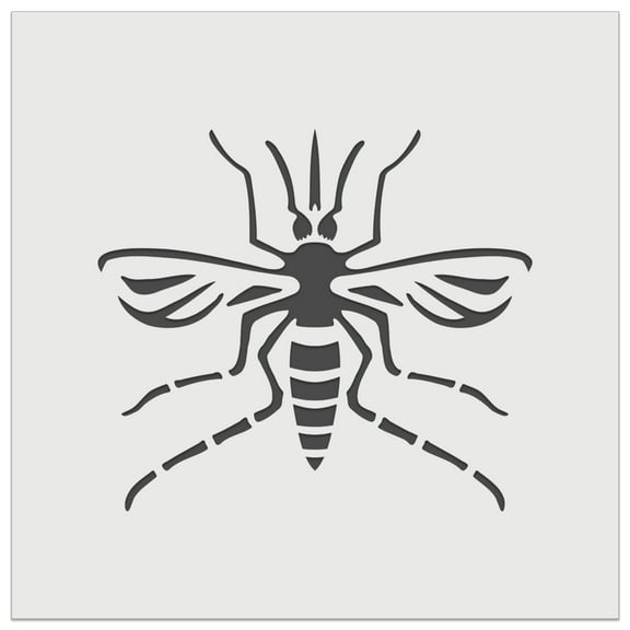 Mosquito Pest Insect Bug DIY Cookie Wall Craft Stencil - 5.5 Inch