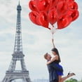 thumbnail image 3 of 30Pcs 18 Inch Red Heart Balloons Valentine’s Day Heart Shape Foil Mylar Balloons Decoration for Romantic Valentine's Day Wedding Bridal Shower Anniversary Engagement Party Supplies, 3 of 4