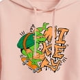 thumbnail image 3 of Teenage Mutant Ninja Turtles - Mikey - Juniors Cropped Pullover Hoodie, 3 of 5