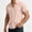 Beige, variant on CHUMUD Shirts for Men Summer Button Down Turn Down Collar Shirt Short Sleeve Casual Tops