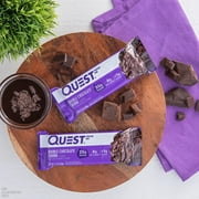 Quest Protein Bar, Double Chocolate Chunk, High Protein, Gluten-Free, 12 Count