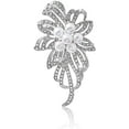 thumbnail image 3 of Broche Ramo Accesorios Ropa Mujer Negocios Broche De Diamantes De Imitación Broche Broches De Flores para Mujer Rojo Verde, 3 of 5