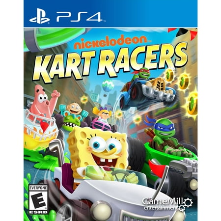 Nickelodeon Kart Racers, Gamemill, PlayStation 4, (Ps4 Best Racing Simulator)