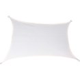 thumbnail image 3 of Qianli Rectangular shade sail, 2x4m, waterproof and UV resistant, cream-white, 3 of 5