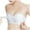 White, variant on Convertible Bras For Women Solid Removable Shoulder Everyday Strapless Drawstring Bandeau Underwear