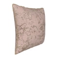 thumbnail image 2 of Haiem Rose Gold Marble Texture Print Velvet Soft Solid Decorative Square Throw Pillow Covers Set with Elegant Piping Christmas Cushion Case for Sofa Bedroom Car-20"x20", 2 of 8