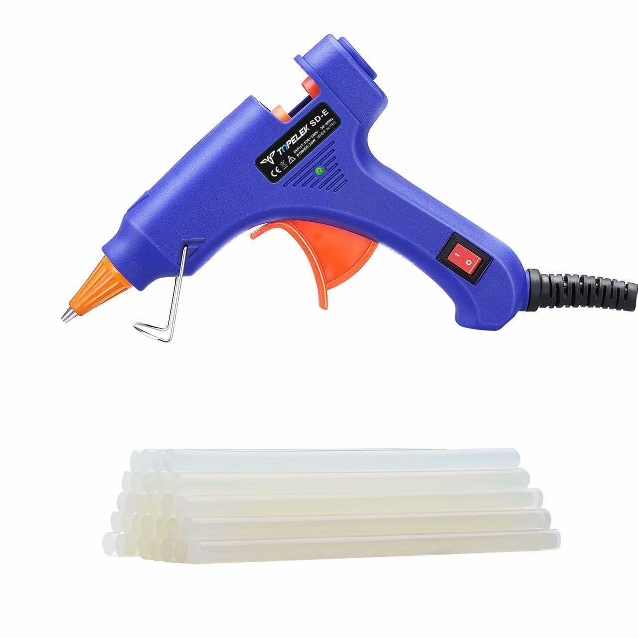 Upgraded Version Hot Melt Glue Gun with 30pcs Glue Sticks Glue Gun Kit