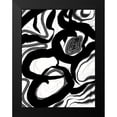 thumbnail image 2 of Holman, Nicholas 19x24 Black Modern Framed Museum Art Print Titled - Fine Lines I, 2 of 5