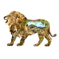 thumbnail image 2 of SUNSOUT INC - The Overseer 1000 pc Lion Shaped Jigsaw Puzzle - MPN # 95484, 2 of 5