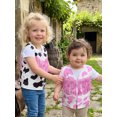 thumbnail image 6 of Svuitmsl Toddler Girl Vest Cow Pattern Tassel Sleeveless Boho Western Cowgirl Jacket, 6 of 8