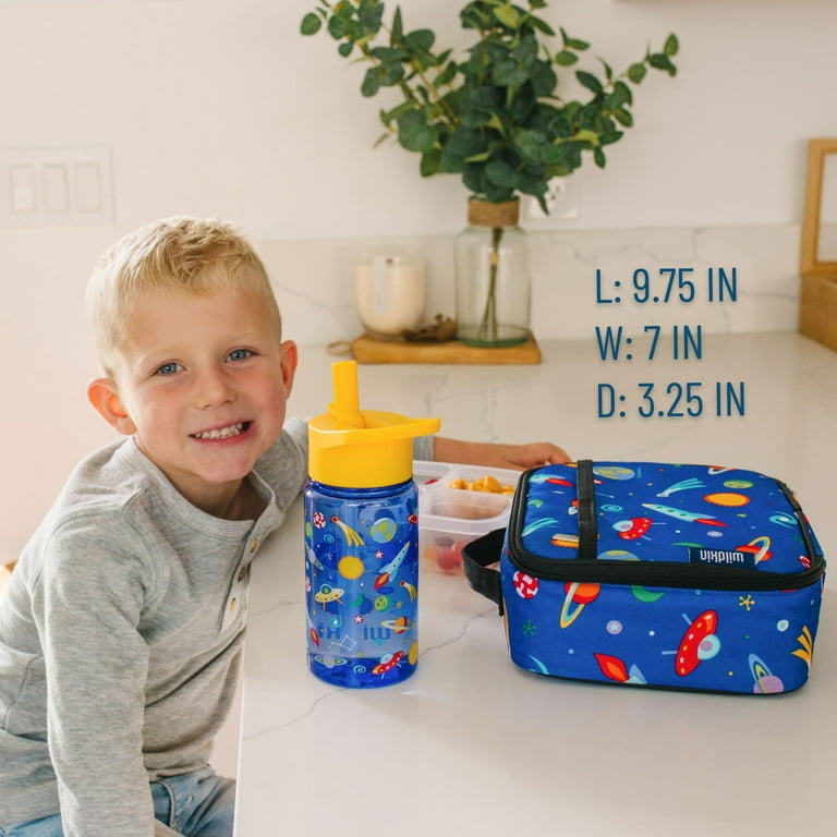 Wildkin Kids Insulated Lunch Box for Boy and Girls, BPA Free