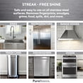 thumbnail image 3 of Pure Basics Stainless Steel Cleaner, Plant-Based, 24 oz, 3 of 5