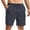 b-204Grey831, variant on PIMSSY Men Shorts Casual Drawstring Waist Solid Color Shorts With Pockets Comfortable Athletic Wear Summer Outdoor Male Breathable Bottoms