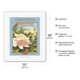 thumbnail image 2 of Gardenia - Aloha Seeds - Big Island Seed Company - Big Island Fragrance - Vintage Seed Packet by Kerne Erickson - Fine Art Rolled Canvas Print 11in x 14in, 2 of 4