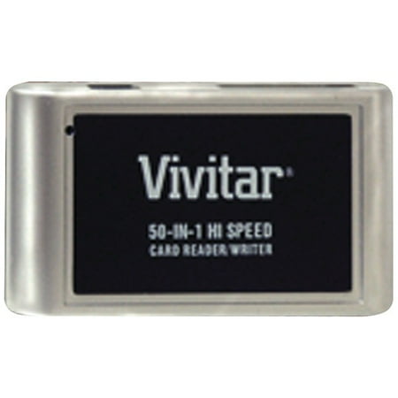 Vivitar 50-in-1 card reader instructions