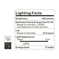 thumbnail image 5 of Raine Integrated LED wall sconce in black, 5 of 5