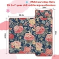thumbnail image 5 of Pioneer Flower Floral Print Pattern Toddler Nap Mats for Kids Preschool,Sleeping Mat Bag or Kids,Toddler Sleeping Bag,Toddler Nap Mat or Daycare, 5 of 6