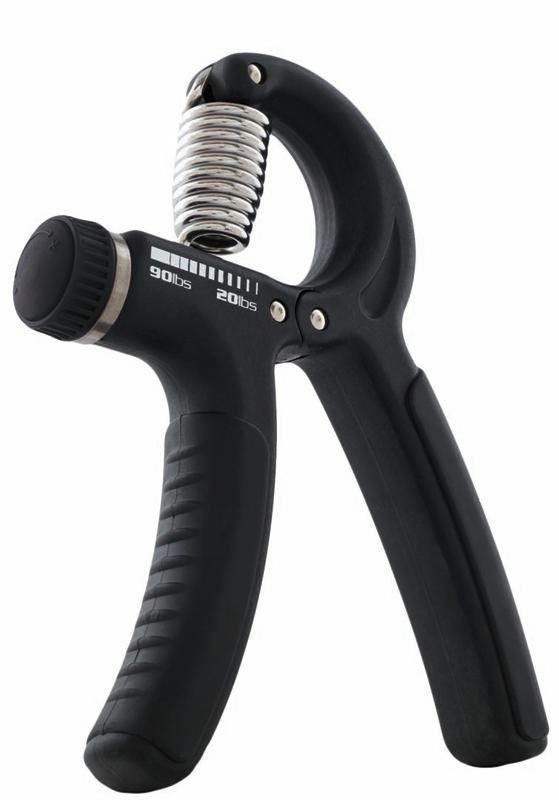 Valeo Quick Adjust Grip Strengthener with Durable Rubberized Grips to