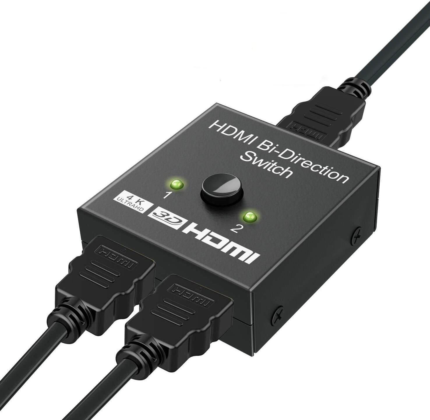 ESSENTIEL B Switch HDMI Splitter HDMI 4K 1 entrée / 2 sorties pas