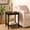 Dark Chocolate, variant on Safavieh Orbis Wood Modern End Table, Matte Black