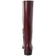 Stuart Weitzman Lenora Leather Knee-High Boot, 7.5, Red