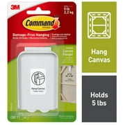 Command Jumbo Canvas Hanger 1 ea (Pack of 6)