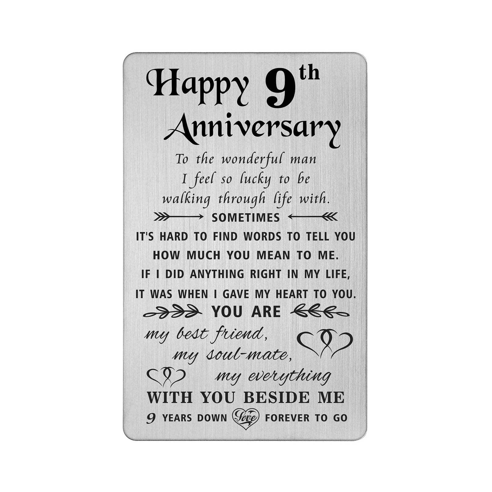 The 70 Best 9th Year Wedding Anniversary Gift Ideas  365Canvas
