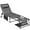 Grey, variant on Flamaker Foldable Chaise Lounge Chair 5-Position Adjustable, Tanning Chair with Side Pocket, Outdoor Sunbathing for Pool, Beach, Patio, Lawn, Indoor Recliner Chair for Napping(Grey, 1 Pcs)