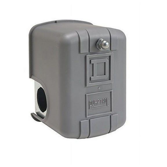 Square D 1 Port 1/4 in MNPT DPST 40 to 150 psi Pressure Switch 9013FHG19J52