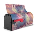 thumbnail image 3 of Fuzoiu Colorful Cloud White Horse Print Decorative Waterproof Mailbox Cover,Welcome Magnetic Mailbox Cover, Post Letter Box Wrap Cover for Outdoor Decor -25.5x21 in, 3 of 8