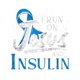 thumbnail image 2 of Blue Ribbon i Run on Jesus and insulin Diabetes awareness T-Shirt, 2 of 7
