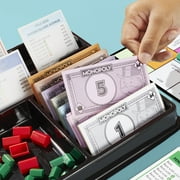 Monopoly Board Game, Classic Game with Storage Tray and Larger Tokens, Family Games for Kids, 8 and up