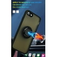 thumbnail image 3 of is Specially Designed for iPhone 7/8/Se 2020 Anti-Scratches,Anti-Fingerprint, Built-in 360° Rotating Ring Bracket Solid and Durable Magnetic car Phone case, Suitable for 4.7inches Male-Black, 3 of 11