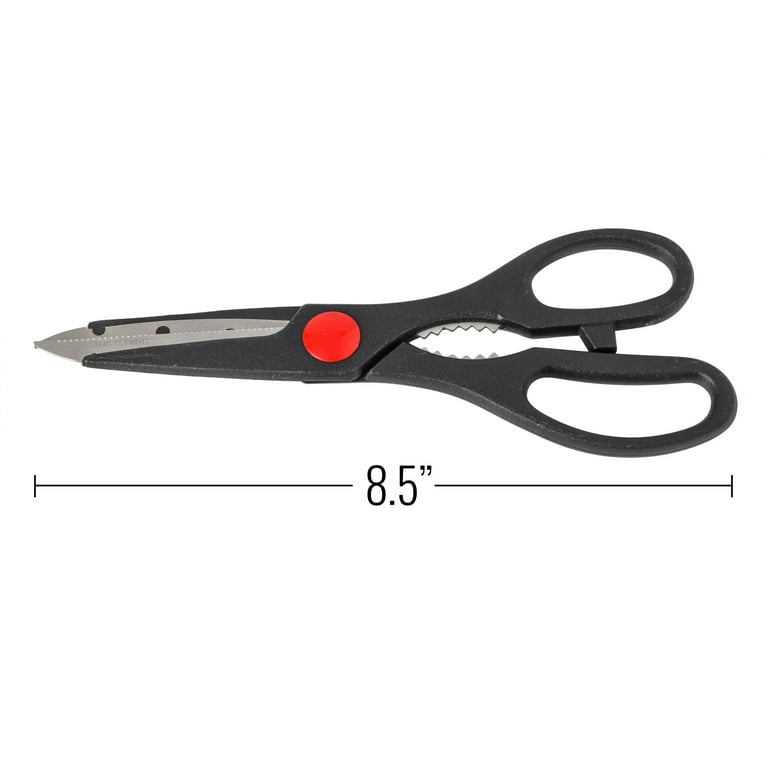 Linoroso Kitchen Scissors (Black)