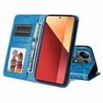 thumbnail image 4 of Funda tipo cartera GANGXUN para Xiaomi Redmi Note 13 Pro 4G , diseño girasol, cuero PU, soporte, cierre magnético, tarjetero, 4 of 5