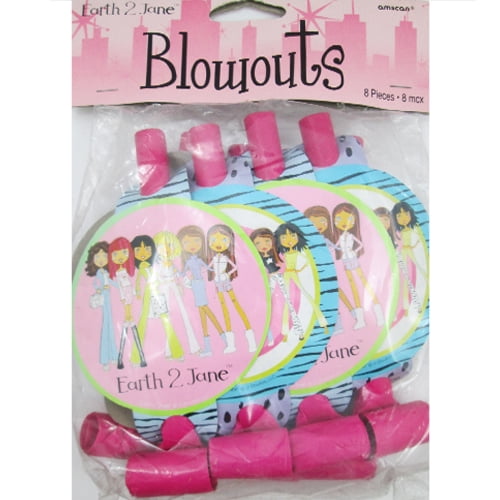 Earth 2 Jane Blowouts / Favors (8ct)