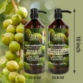 thumbnail image 4 of Dead Sea Collection Shampoo & Conditioner Set for Unisex Macadamia Oil All Hair Pack of 2, 67.6 fl oz, 4 of 10