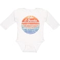 thumbnail image 3 of Inktastic Lake of the Ozarks Distressed Retro Sunset Boys or Girls Long Sleeve Baby Bodysuit, 3 of 5
