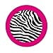 thumbnail image 3 of Zebra Print Car Coasters - Set Of 2, 3 of 3