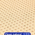 thumbnail image 5 of Upholstered Velvet Chairs, Hand - woven Rattan Back for Ventilation / Fit for Living Room Ambiance, 5 of 7