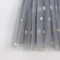thumbnail image 5 of JDQJBZ Robe Sans Manches pour Filles, Tutu en Tulle Brodé Floral, Tenue de Fête pour 1-7 Ans, 5 of 5