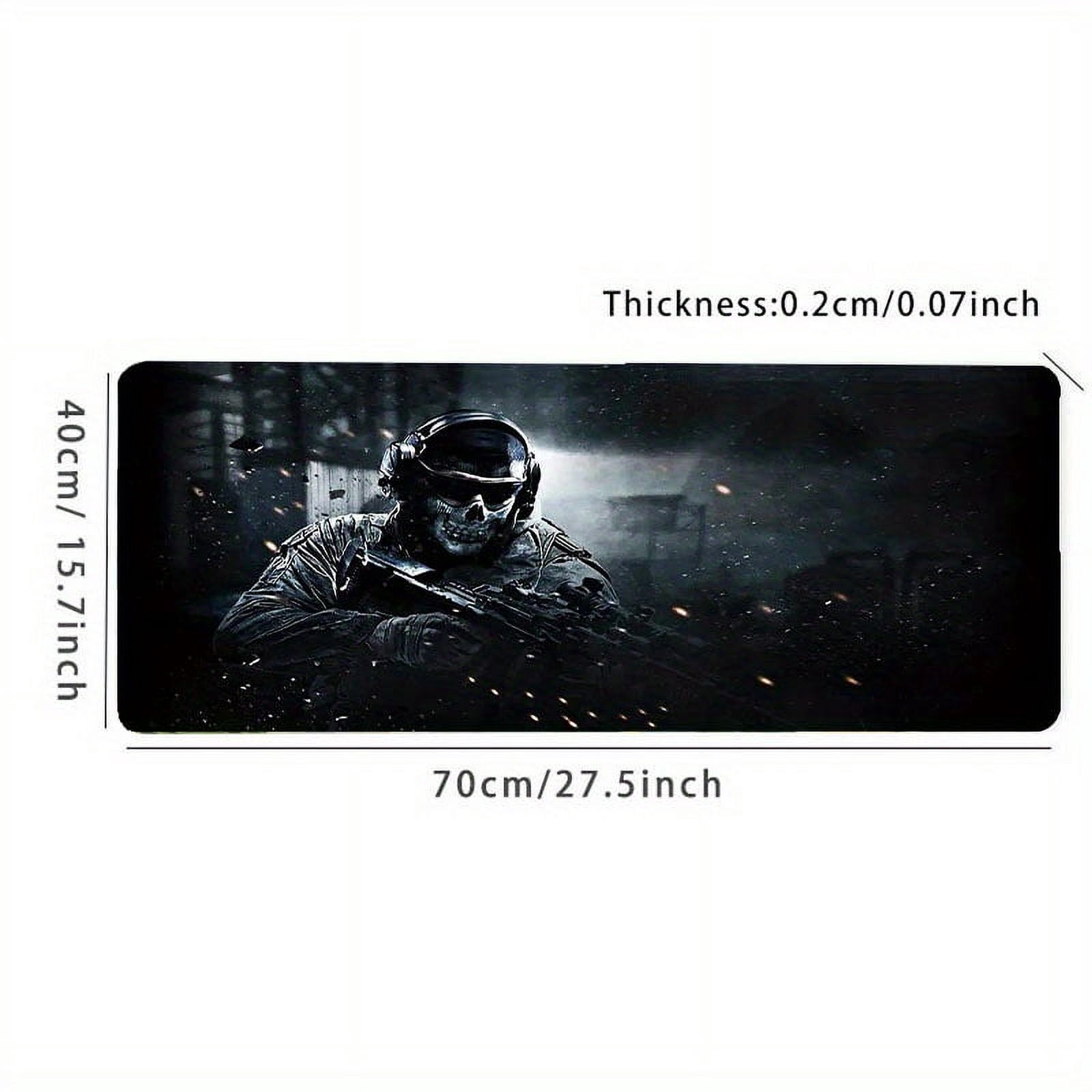 Anime Gaming Large Mouse Pad 89.92 X 39.88 Cm Black Desk Pad For Laptop Desk Mat,Stitched Edge Non-Slip Rubber Base Mousepad For Gamer,Office,Home,Christmas Halloween Thanksgiving Gift