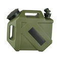 thumbnail image 2 of Contenedor de agua para acampar, jarra de agua multifuncional para mochila, senderismo, picnic Verde, 2 of 8