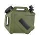 thumbnail image 2 of Contenedor de agua para acampar con grifo extraíble, reutilizable, para equipo de viaje, 10 l Verde, 2 of 9