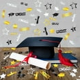 thumbnail image 5 of Glittering Confetti Graduation Photo Gold Black Blue Party Throw Decoration for Festivities, 5 of 12