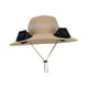 thumbnail image 3 of Sombrero de pescador con ventilador solar y dos ventiladores solares para exteriores, protección de para hombres y mujeres, cómodo sombrero de Caqui, 3 of 8
