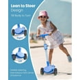 thumbnail image 4 of 2-in-1 Adjustable Kick Scooter for Kids 3-12 Years, LED Light- Wheels, Foldable Design, 5-Level Handlebar & Removable, 4 of 8
