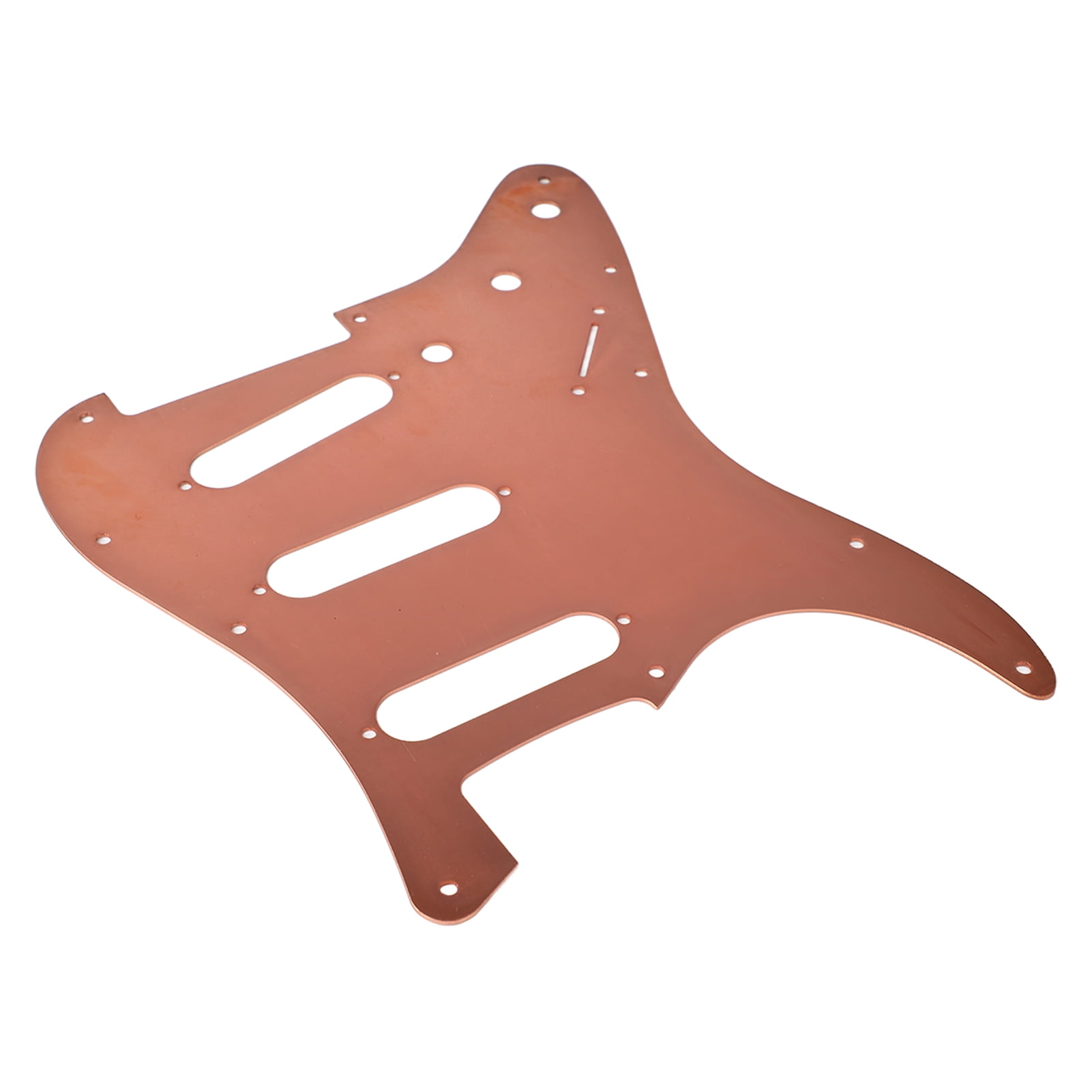 Electric Guitar Pickguard Aluminum Alloy Guard Scratch Board Front Plate Panel Cover Instrument Accessories Purple Bronze